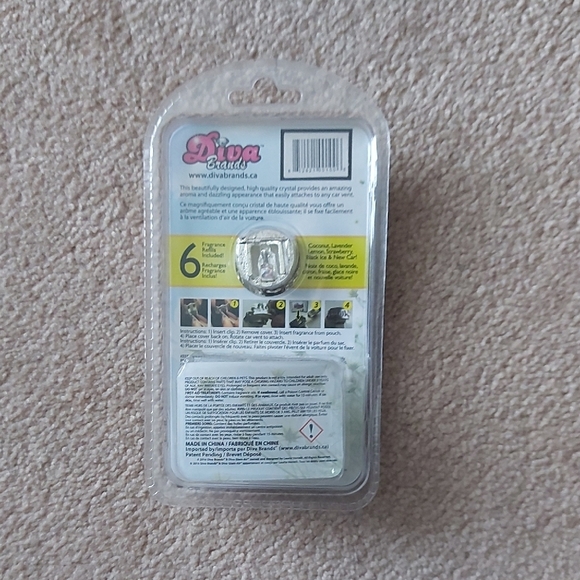 ***FREE WITH PURCHASE ***Diva Brands Pink Pearl Ice Cream Car Air Freshener - Picture 2 of 2